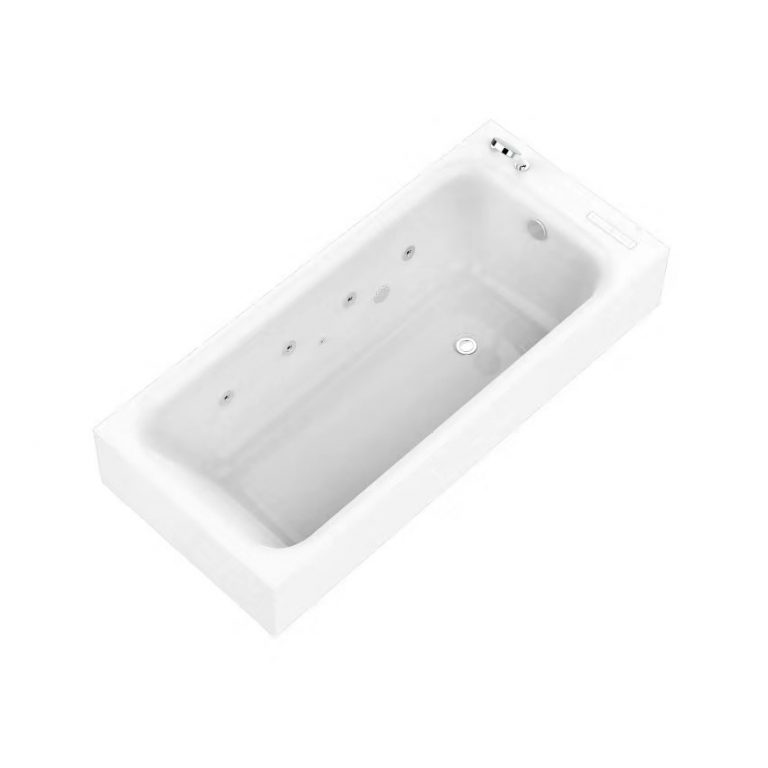 Helvetia Semirecessed Smart Massage Bathtub T701T832M1 AXENT